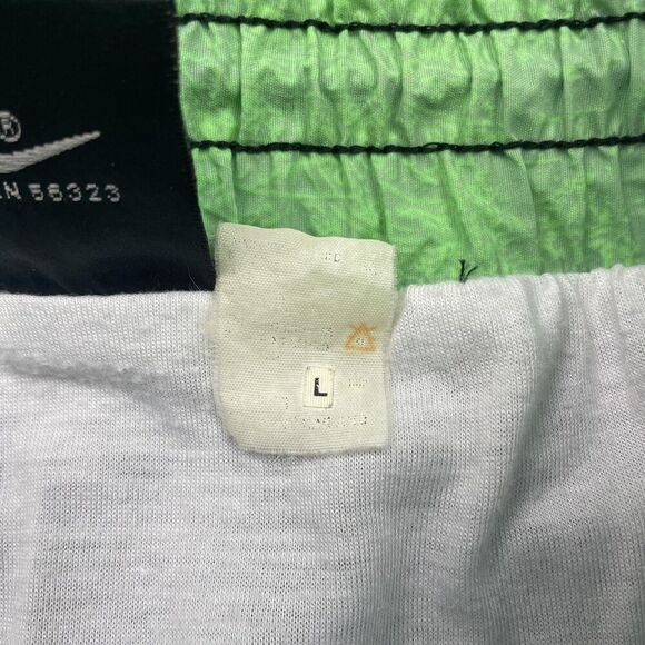 Vintage Nike Aqua Gear Shorts Mens Large Swim Trunks 90s Swimwear Patch - Picture 6 of 11